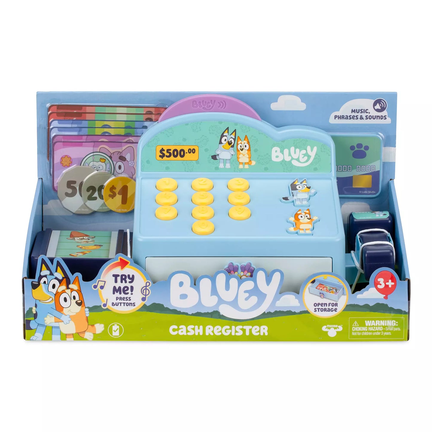 Bluey Cash Register Play Set