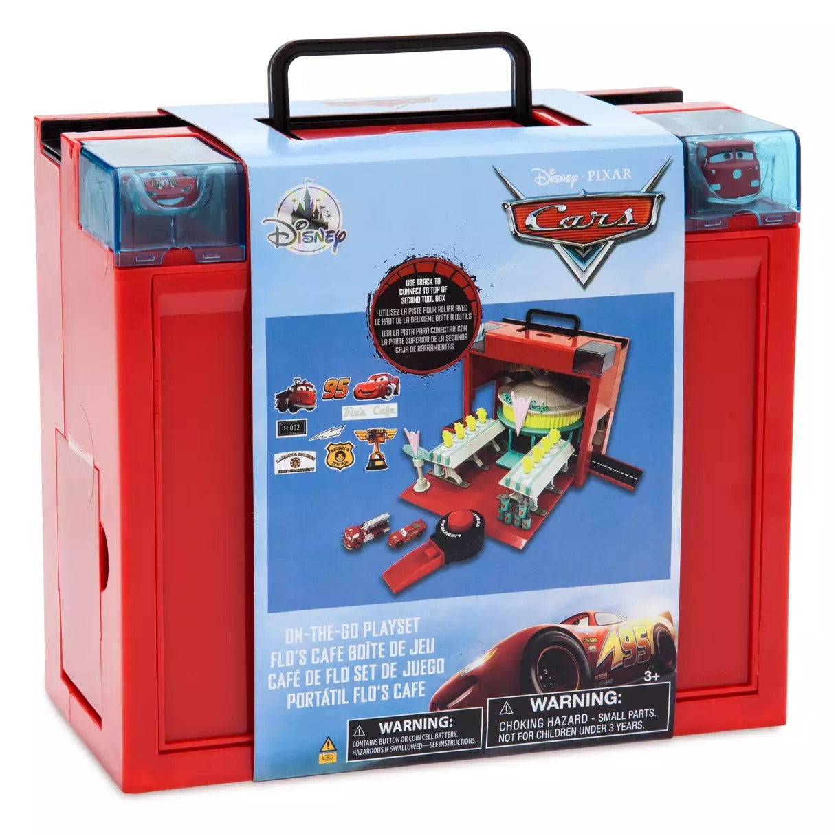 Flo's V8 Cafe On-the-Go Play Set – Cars