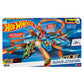 Hot Wheels Track Set With 1:64 Scale Toy Car, Criss-Cross Crash Track With Motorized Booster