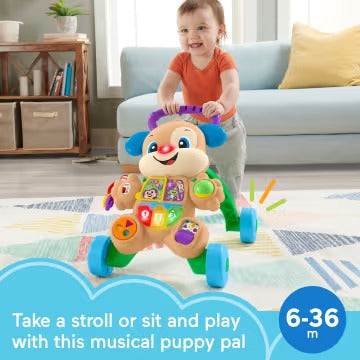Fisher-Price Laugh & Learn Smart Stages Learn With Puppy Walker Baby & Toddler Toy