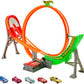 Hot Wheels Action Power Shift Motorized Raceway Track Set, Includes 5 Cars In 1:64 Scale