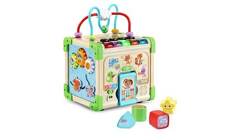Touch & Learn Wooden Activity Cube™