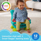 Fisher-Price Laugh & Learn Smart Stages Chair Electronic Learning Toy For Toddlers, Teal